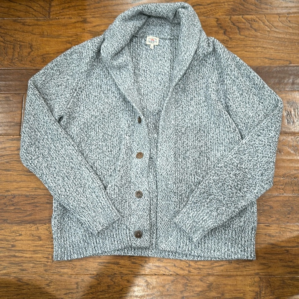 Faherty Men's Grey Cardigan